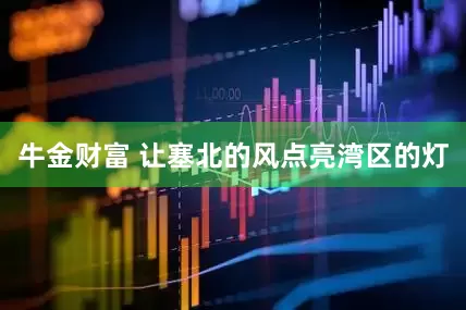 牛金财富 让塞北的风点亮湾区的灯